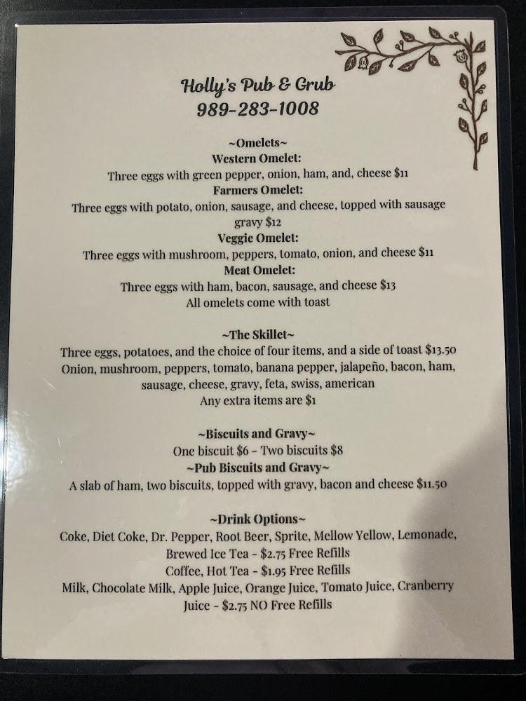 Holly's Pub & Grub Menu image 4